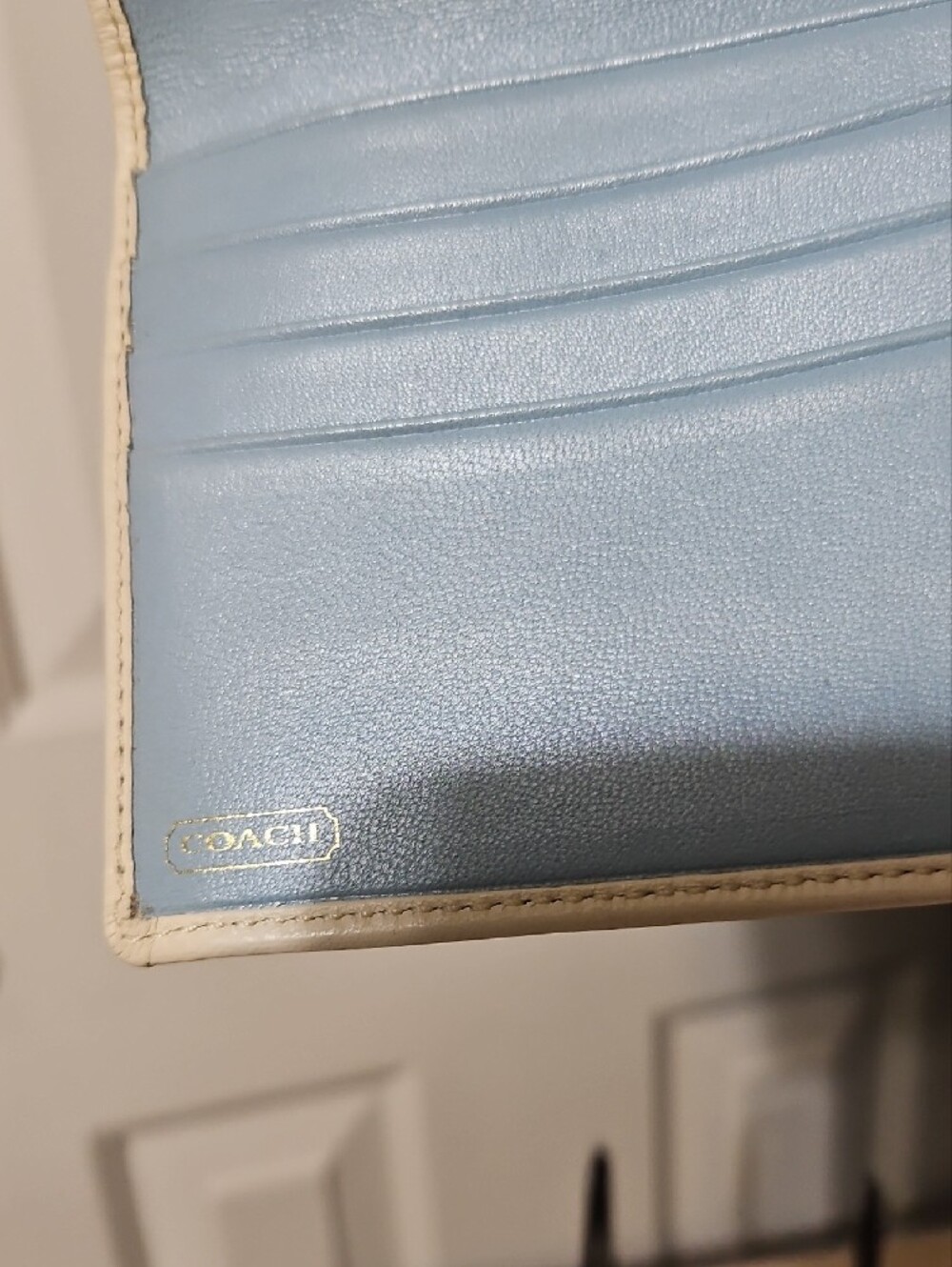 Coach NWOT Y2K Legacy Kisslock Brown Signature Canvas Long Wallet - Picture 8 of 13